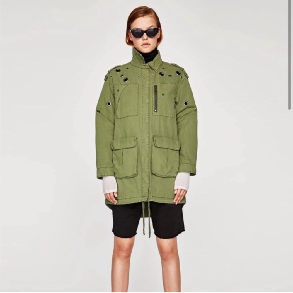 Zara Utility Trench Coat S